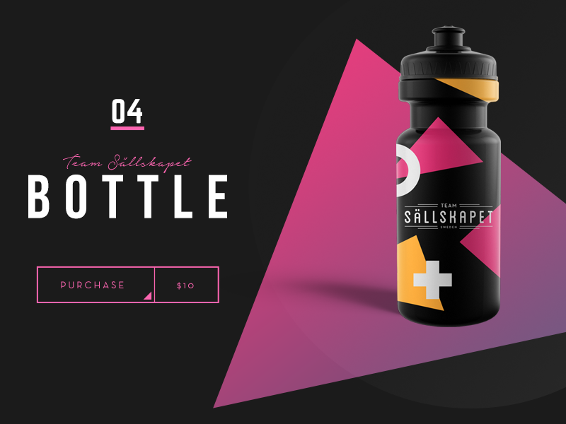 Download Team Sällskapet Bottle 2017 by Daniel Öberg on Dribbble