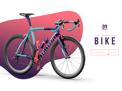 Bike bicycle bike cycle design mockup pattern team