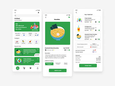 App Delivery Food app design ui ux