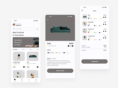 Mobile App Furniturue