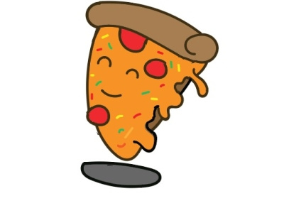Cheese Pizza illustration illustrator pizza