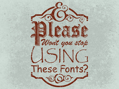 Please, won't you stop... design logo t shirt typography