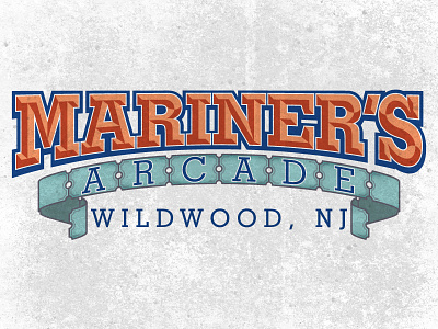 Mariner's Final Logo arcade logo typography