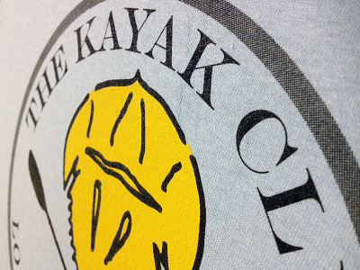 The Kayak Club - Screen Print design logo print screen t shirt