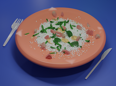 Story behind the 3dArt Food 3d animation cg design gi graphic design illustration motion graphics ui vector