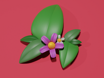 3D flower