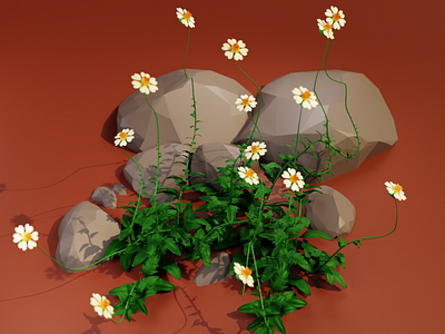 Native plants 3D Vegetation 3d animation design graphic design illustration logo motion graphics vegetation web