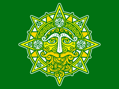 Celtic sun beltane celtic gallic irish knot mythology sun
