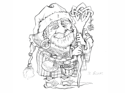 St Nicholas Pencil Sketch By Sergey Arzamastsev On Dribbble