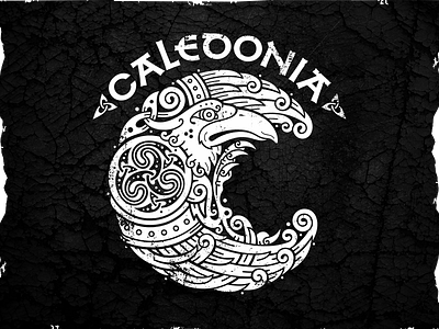 Caledonia bird caledonia celtic emblem music raven siberia
