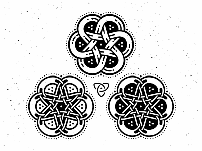 Celtic Knot celtic fish irish knot ornament