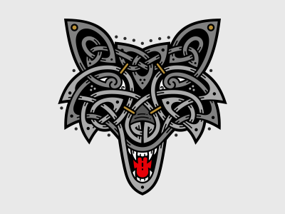 celtic wolf symbol