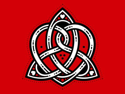 Celtic Heart And Trikvetra by Sergey Arzamastsev on Dribbble