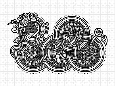 Celtic dragon 3000 celtic dragon irish ornament