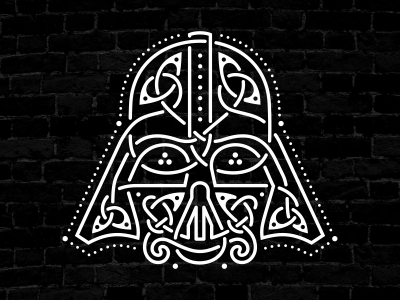 Celtic Darth Vader celtic character darth darthvader ornament starwars vader