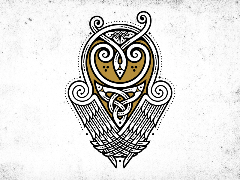 celtic owl embroidery patterns free