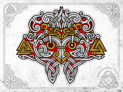 Mask of the God by Sergey Arzamastsev on Dribbble