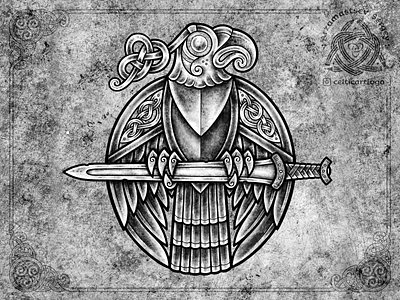 Scythian / Celtic bird and sword