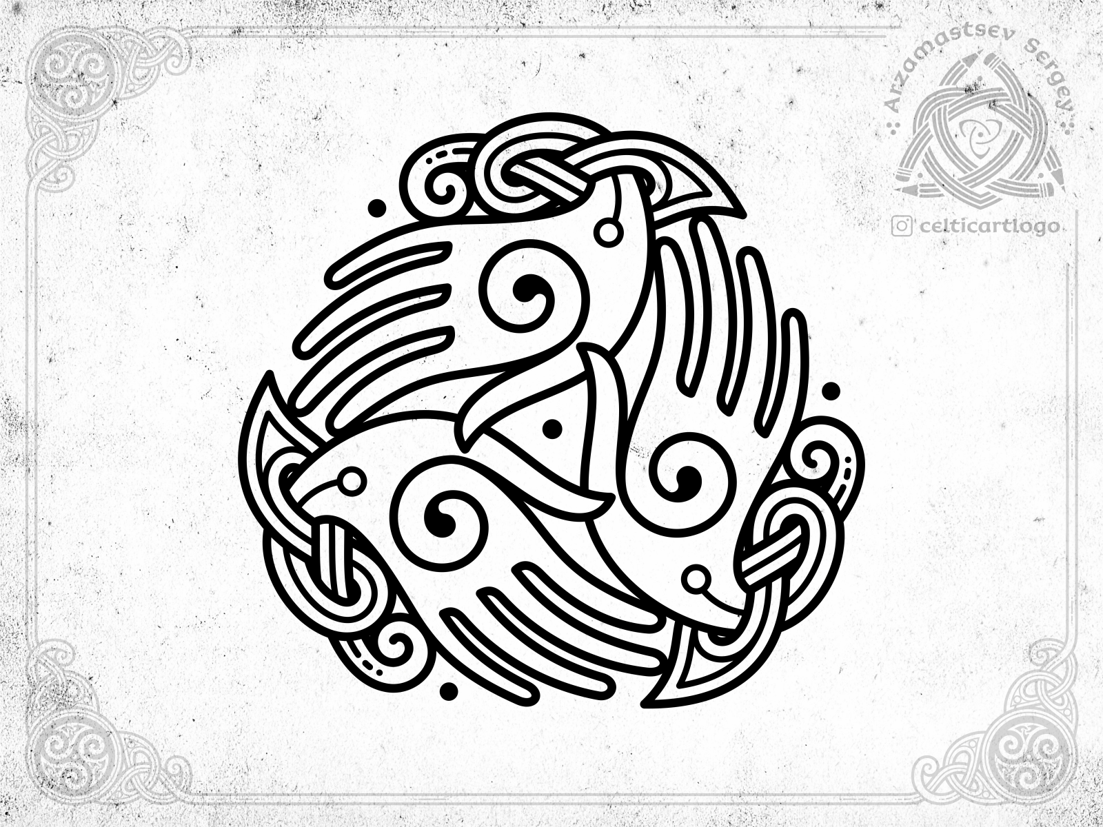 procreate app celtic design