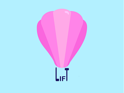 hot air balloon - logo design