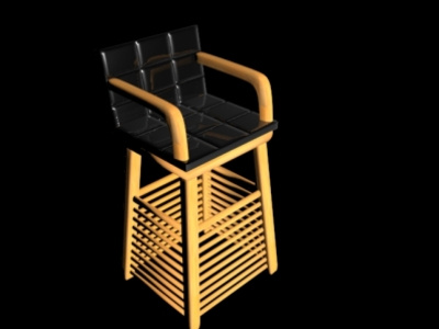 Bar stool model 3d design