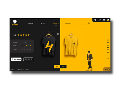 UI concept for online shopping 💻