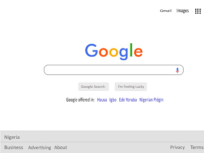 Google search design