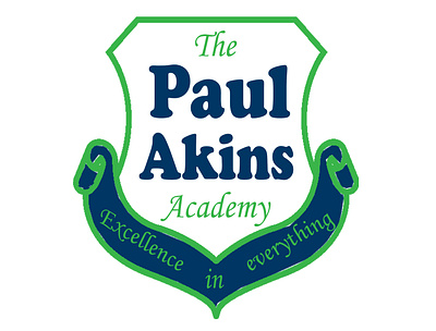 Paul Akins Academy branding logo