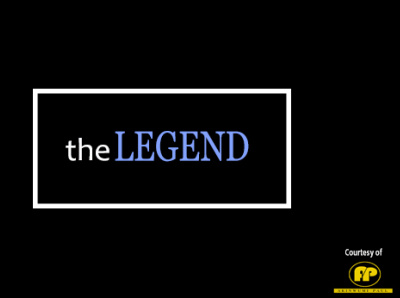 The Legend branding logo