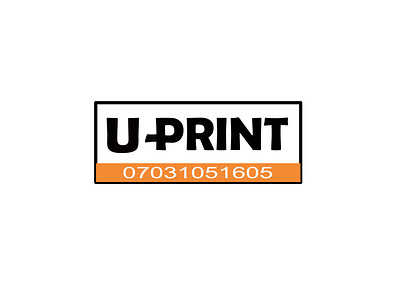 U-Print branding logo