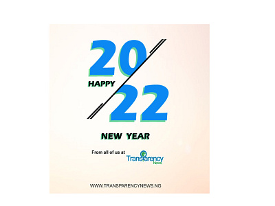 Happy New Year 2022 design