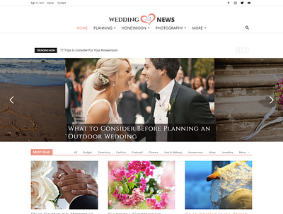 Wedding Blog elementor elementor pro elementor website website wo wordpress