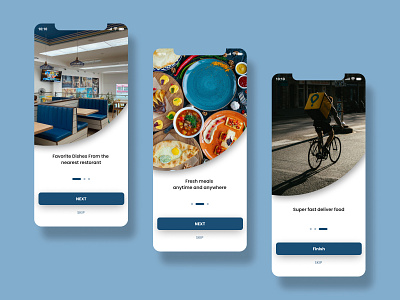 Onboarding Food App UI app design appleui clean delivery ui food app food delivery food delivery app food ui ios iphone mobile app mobile app ui onboarding design onboarding screen onboarding ui prototype ui ui design ux welcome page