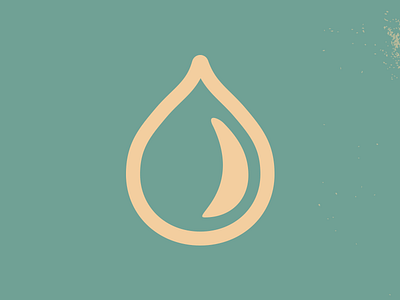 Droplet Icon branding design drop icon science small vector water