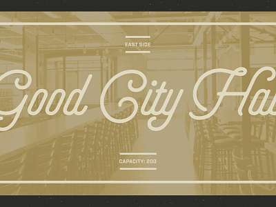 Good City Hall beer brewery script web web design