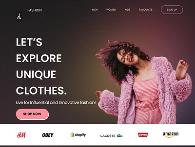 Fashion graphic design ux