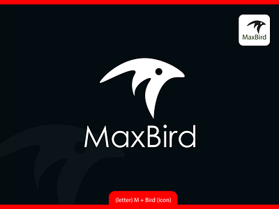 MaxBird -logo brand identy branding creative design graphic design icon lettermark logo logodesign logotype pictorial