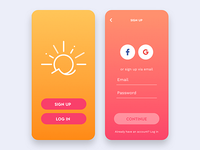 Daily UI 001: Sign up