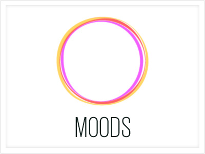 Moods - Logo colors competition font interface logo moods object