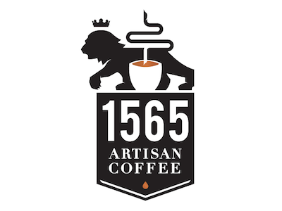 Coffee / Lion coffee crown cup lion logo