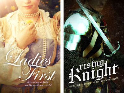 Lady & Knight book cover knight lady photo