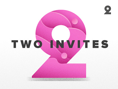 Two dribbble invites