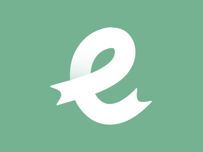 E is for Experience branding consultancy custom e experience green hand drawn lettering retail