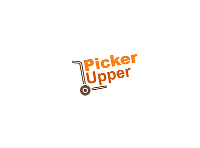 PickerUpper Logo adobe adobe illustrator design illustration logo logodesign typography vector