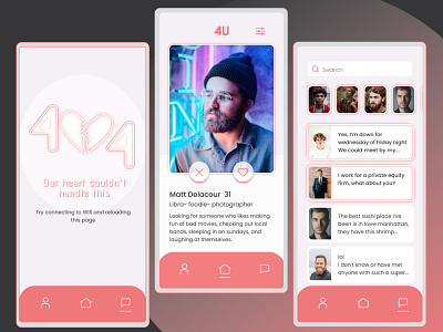 Dating app- 404 error