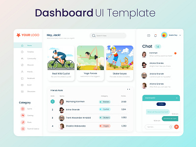 Dashboard Design branding graphic design logo ui