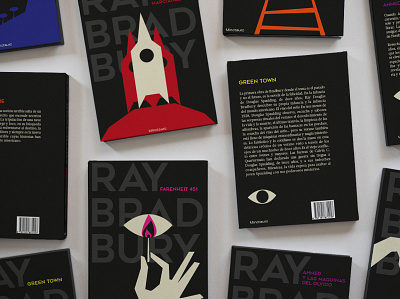 RAY BRADBURY design editorial graphic design illustration