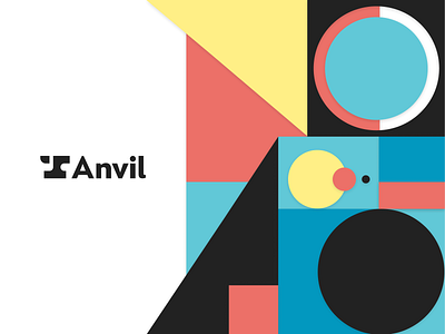 A Brand New Anvil anvil automation brand brand design brand identity branding and identity branding design landing page launch logo logomark paperwork startup tech wordmark