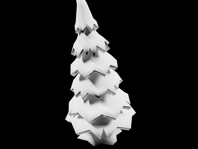 Cartoon Tree 3d 3dmodelling artwork blender cartoon erion erionartwork model render tree white