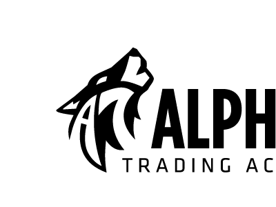 logo direction for trading company 7 alpha branding design logo negative seven trading wolf